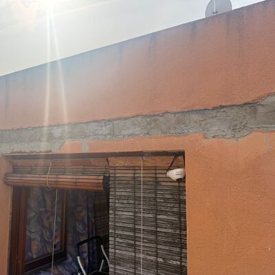 Dintel con problema oxido