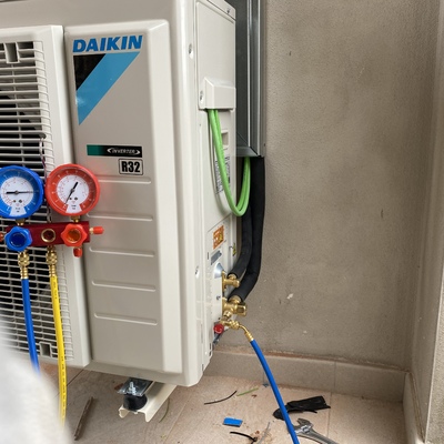 Instalación de aire acondicionado