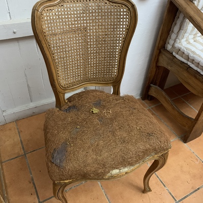Sillas de rejilla