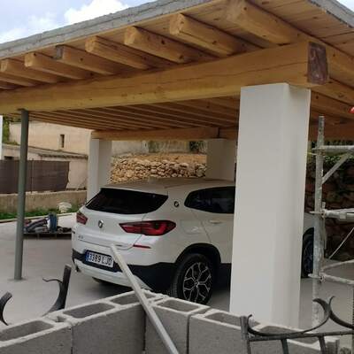 Porche Madera