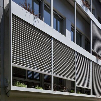 Persianas exteriores para edificio residencial