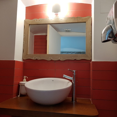 Decoración lavabo