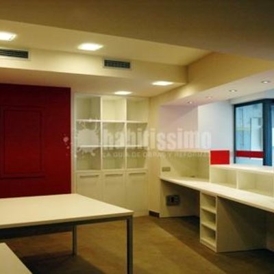 Detalle mesas oficinas