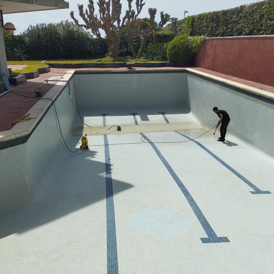 Limpieza de piscina