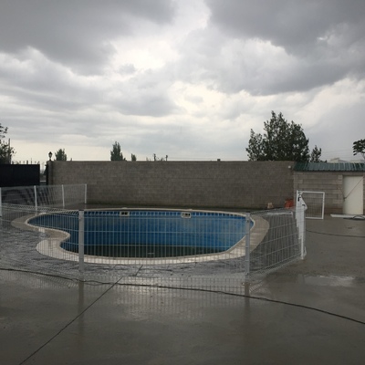 Vallado piscina