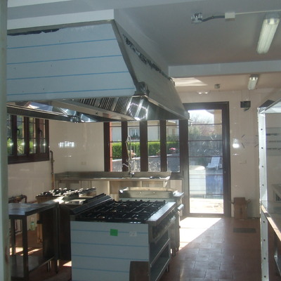 reforma de cocina de restaurante 