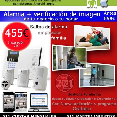 Alarma con imágenes