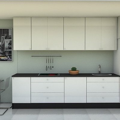Muebles de cocina en postformado
