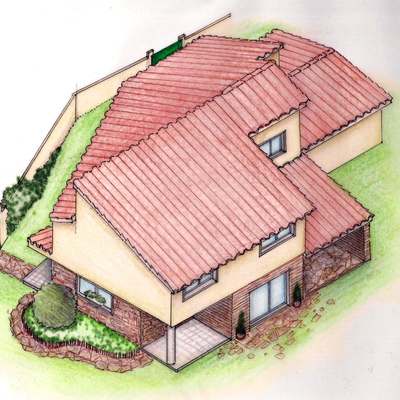 Ampliación vivienda unifamiliar aislada.
