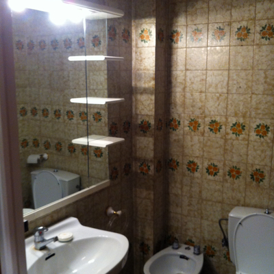 antiguo cuarto de baño 