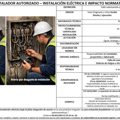 Instalador Autorizado e Instalación