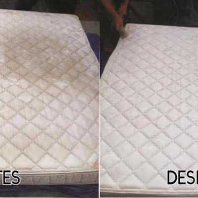Colchón antes y después