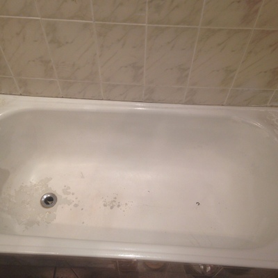 Bañera antes