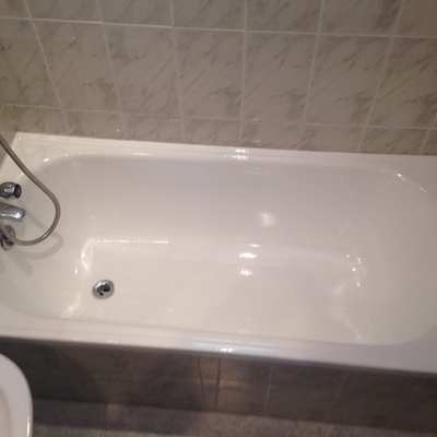 bañera despues