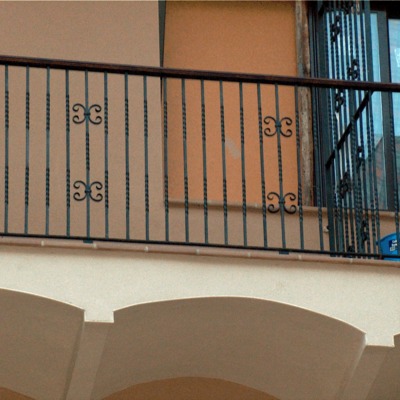 Baranda de hierro
