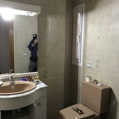 Reforma baño Adela antes