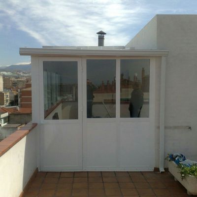 cierre de terraza