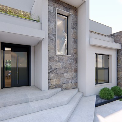 Vivienda unifamiliar, paisajismo e interiorismo