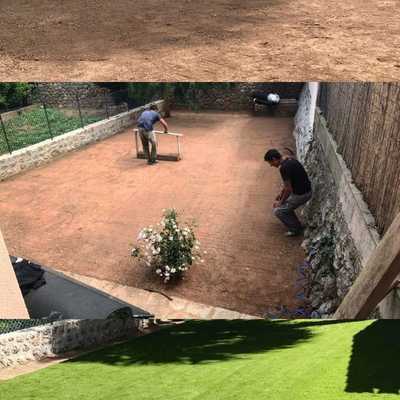 el resultado final del jardín