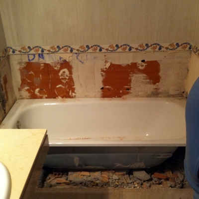 Cambio de bañera
