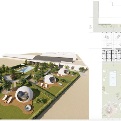 Rehabilitación Nave Exposición + Glamping