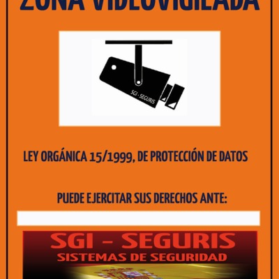 CARTEL OBLIGATORIO LEY PROTECCIÓN DE DATOS