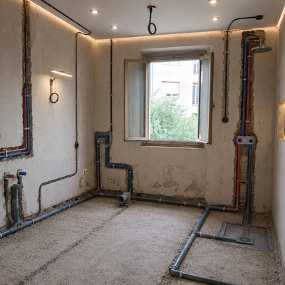 Instalacion completa de Agua/luz