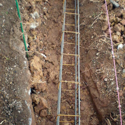 CIMENTANDO UN MURO