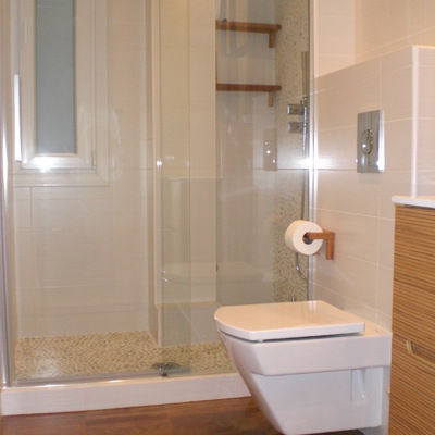 un baño reformado