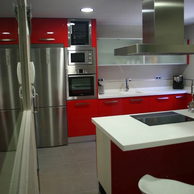 reforma de cocina y amueblamiento de la misma