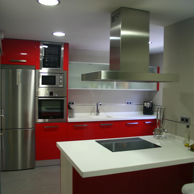 reforma de cocina y amueblamiento de la misma