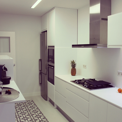 Cocina completa.