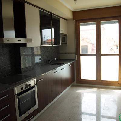 Cocina de los pisos en venta de pisos en  Villanueva de Gállego (Zaragoza)