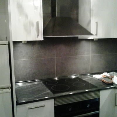 Cocina en barrio de Gracia Barcelona