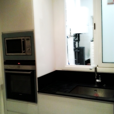 Cocina en barrio de Gracia Barcelona