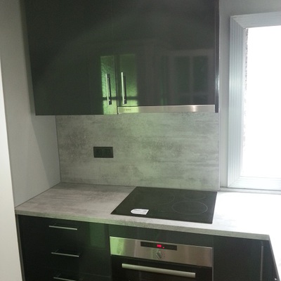 cocina en reforma integral piso castelldefels