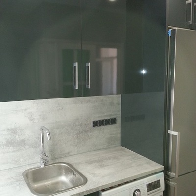 cocina en reforma integral piso castelldefels
