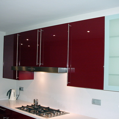 Cocina lacada alto brillo