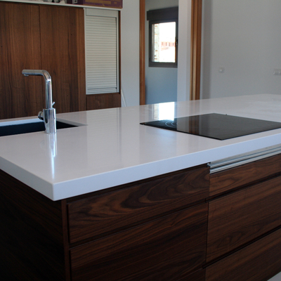 cocina lineas rectas