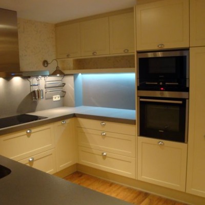 Cocina Silestone Expo Volcano