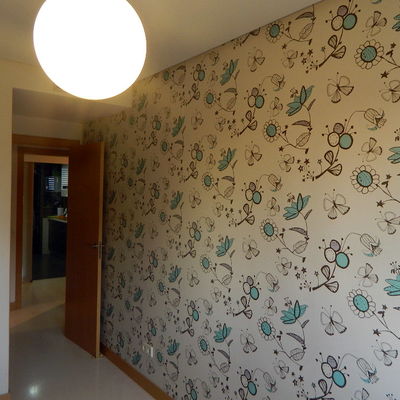 Colocacion de papel pintado