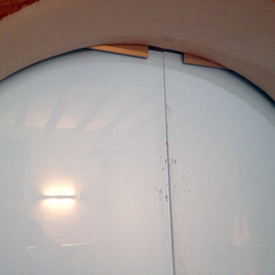 Colocación de puertas correderas dentro de tabique 