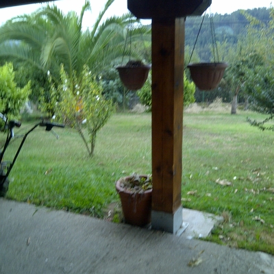 COLUMNA MADERA PORCHE