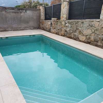 Construcción Piscina con Cerámica La Mayor