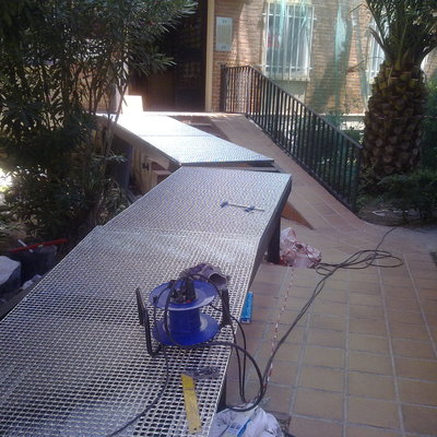 Construccion rampa minusvalidos