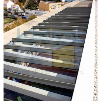 Cortina de Cristal y Techos fijos de cristal