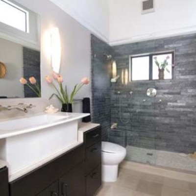 CUARTO DE BAÑO PORCELANICO