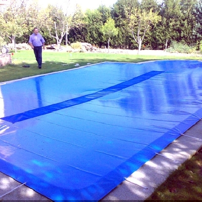 cubierta de piscina super resistente grandes dimensiones