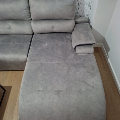 Transformación de chaise longue a sillón