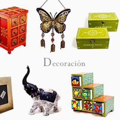 Decoración Artesanal de estilo Indio, etnico...